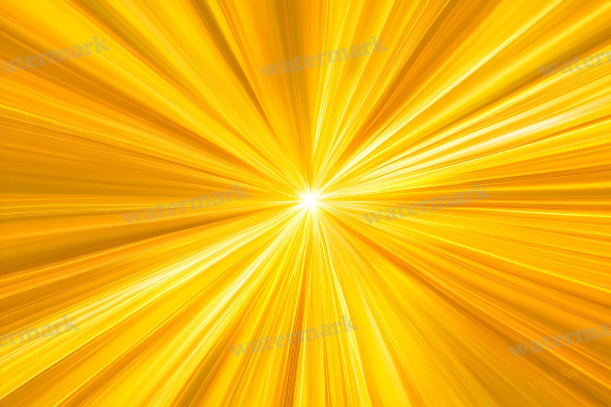 Bright Yellow Sunburst Backdrop Images