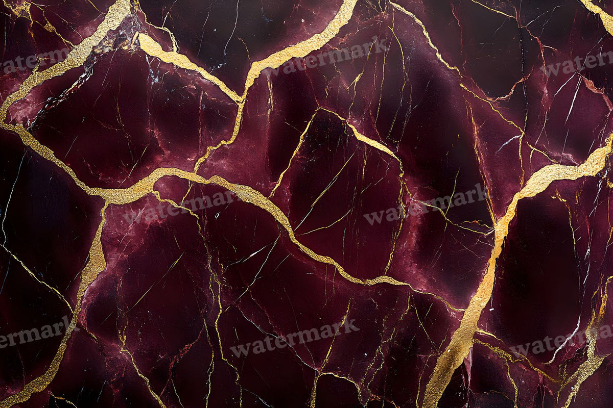 Burgundy Gold Marble Backdrop Images