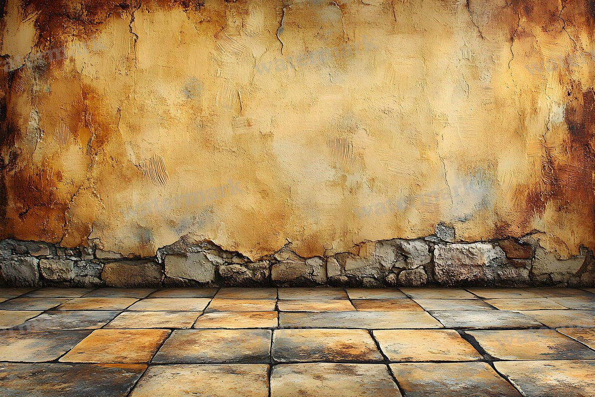 Burnt Amber Wall Backdrop Images