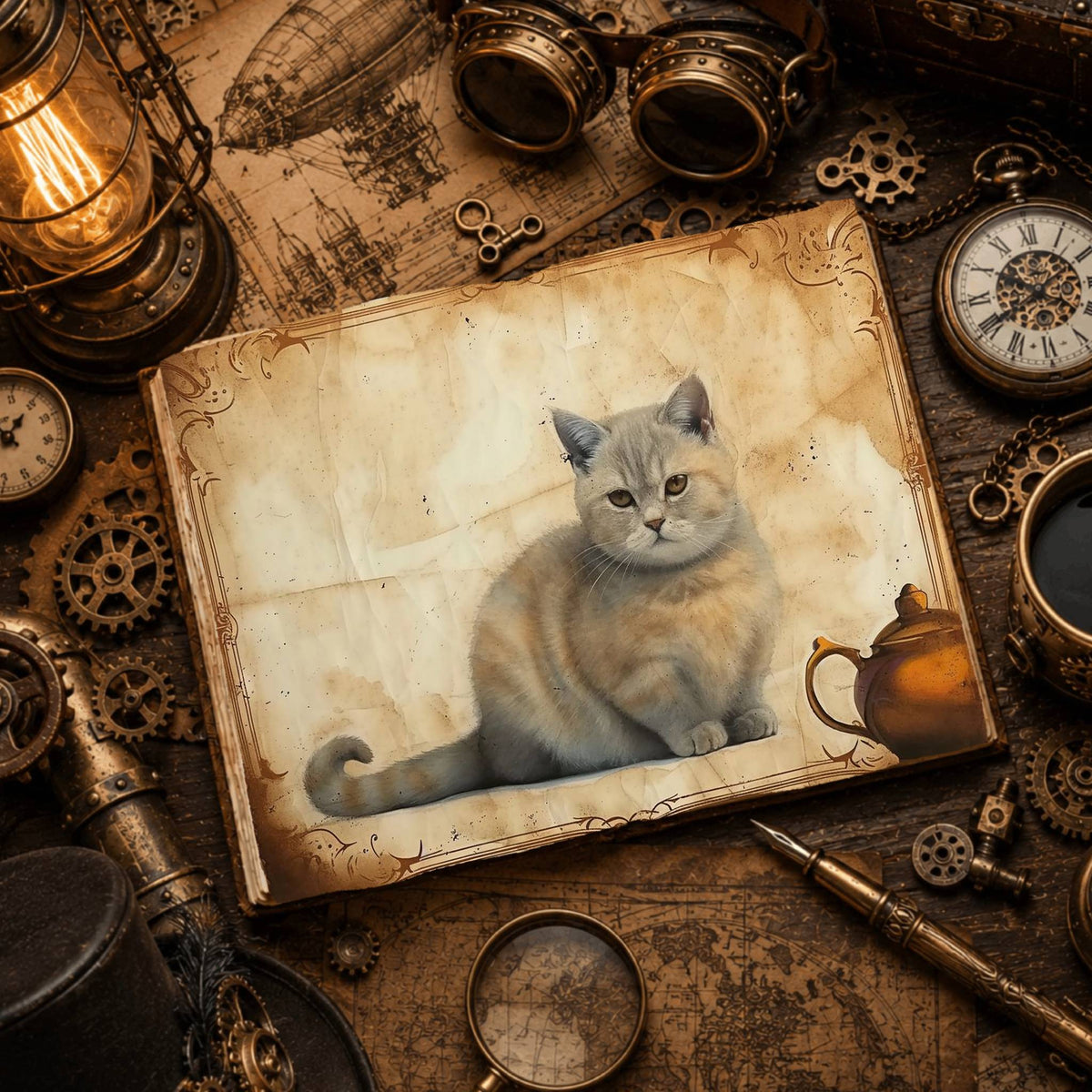 Cats Digital Papers