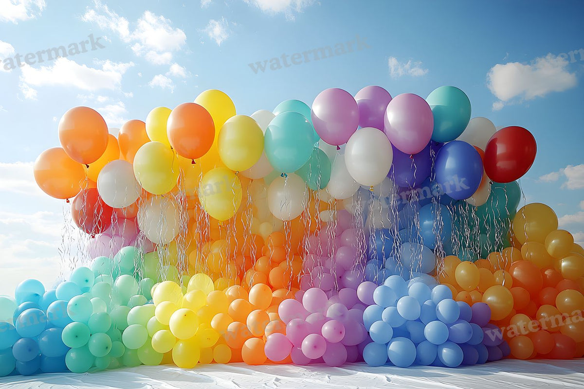 Celebration Balloons Backdrop Images