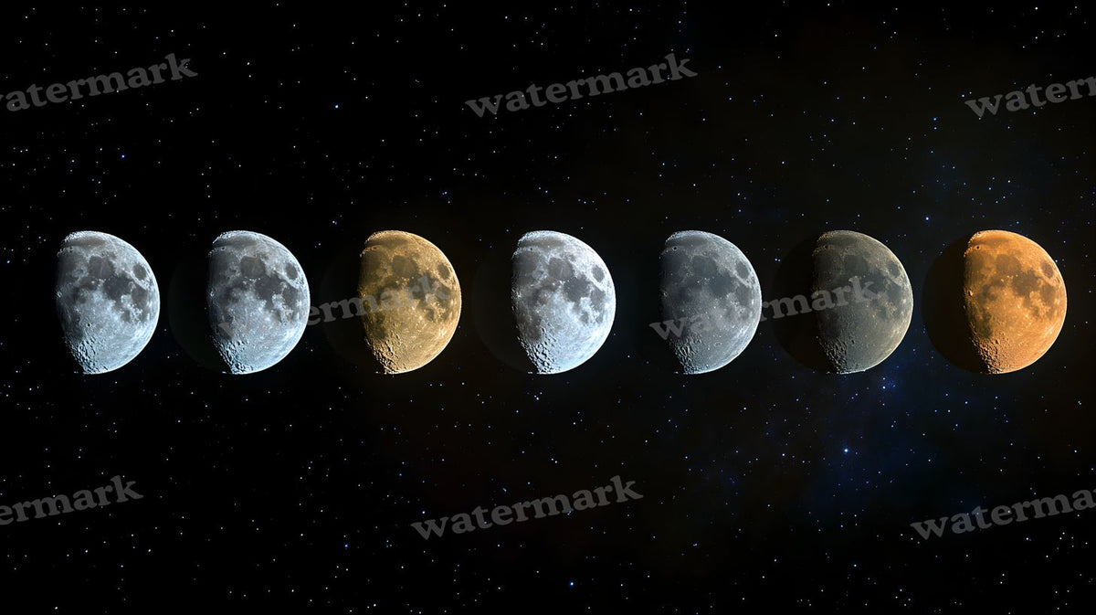 Celestial Moons Backdrop Images