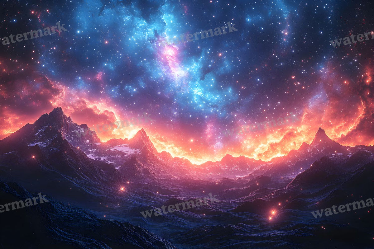 Celestial Space Backdrop Images