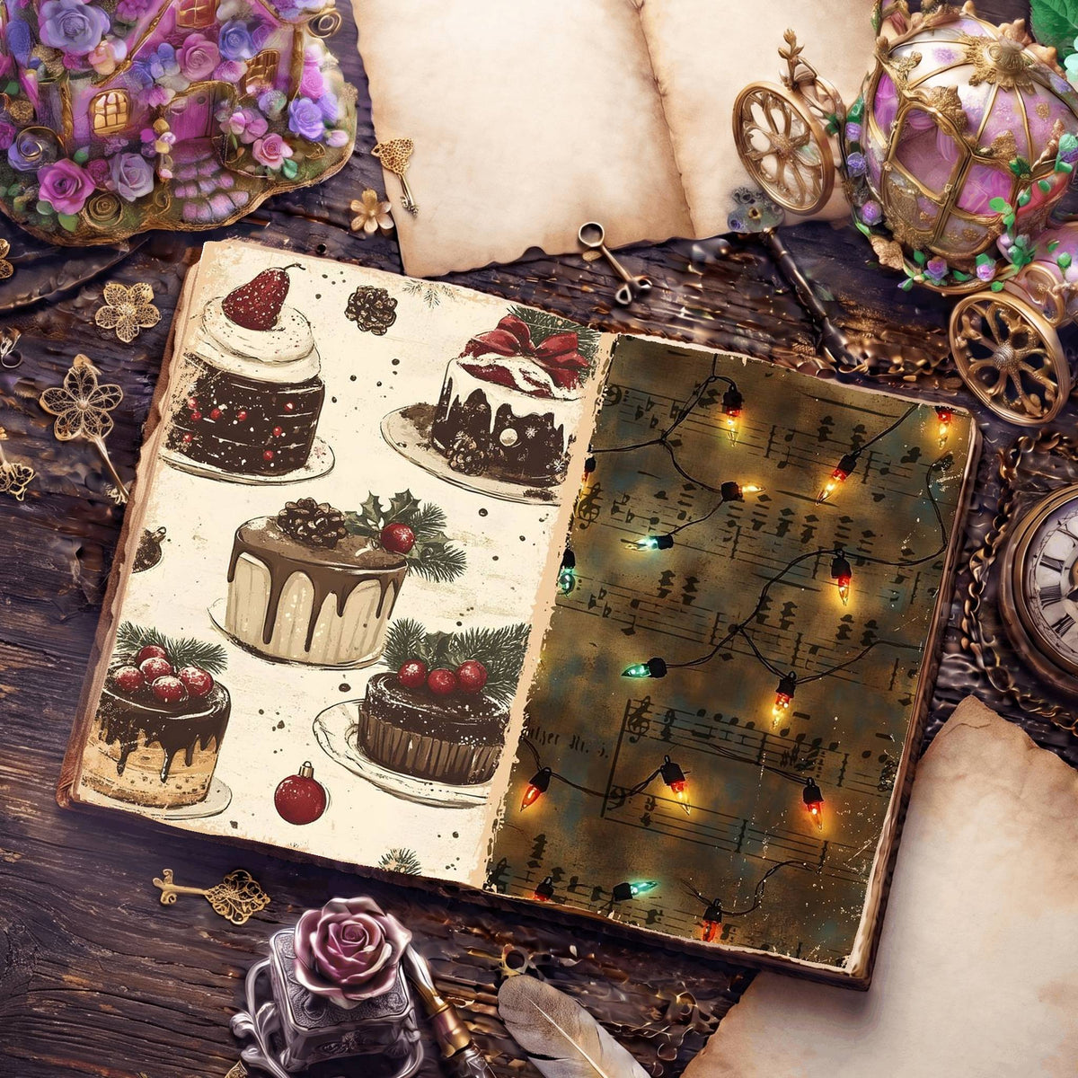 Christmas Digital Papers