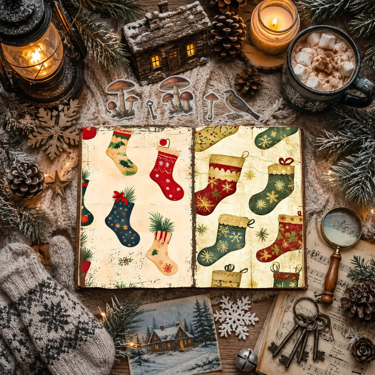 Christmas Digital Papers
