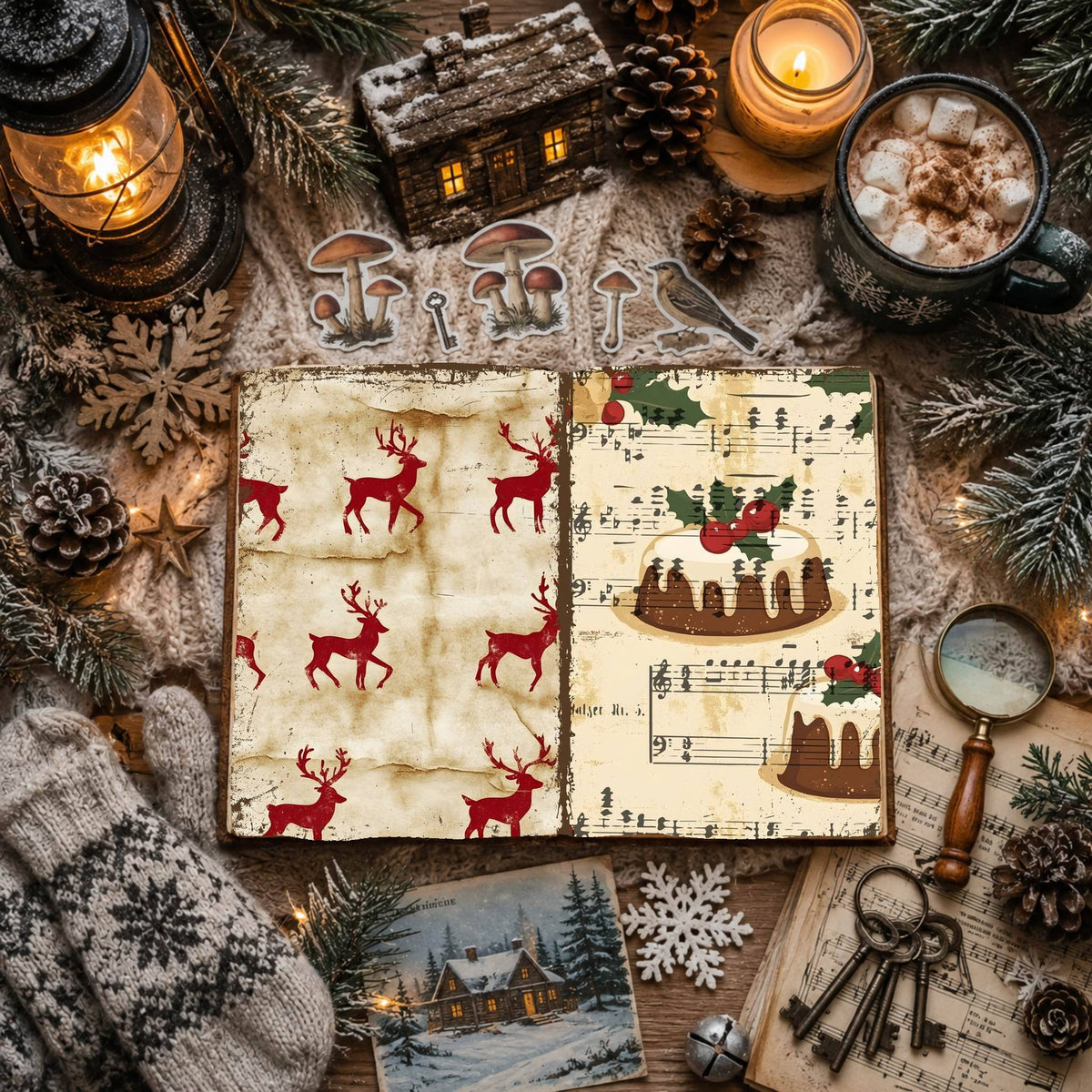 Christmas Digital Papers