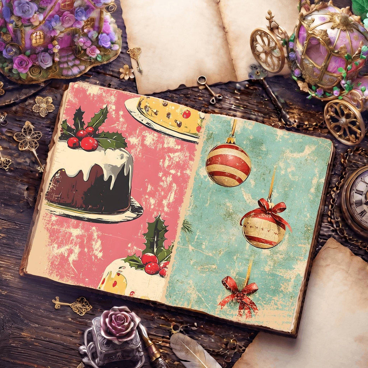 Christmas Digital Papers