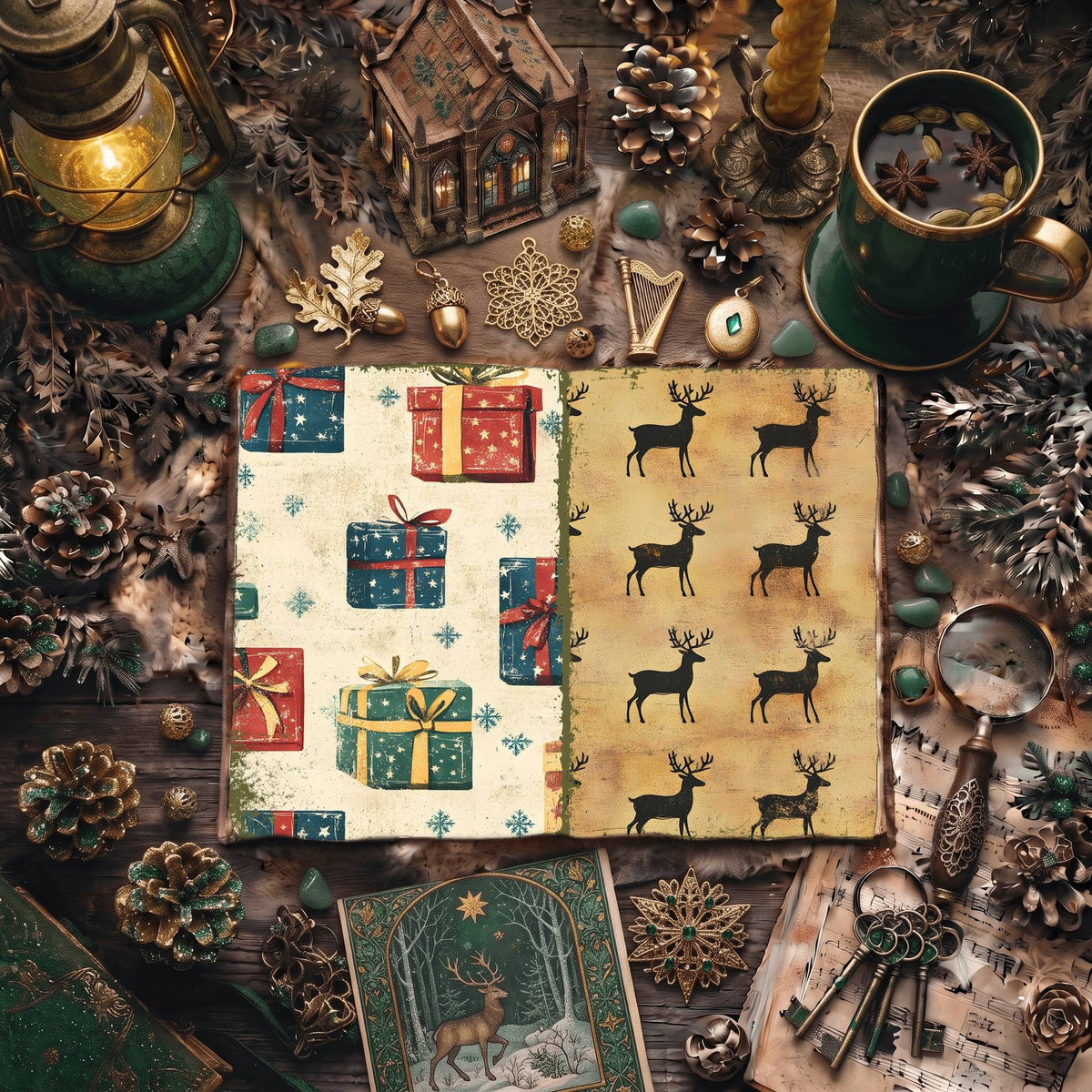 Christmas Digital Papers