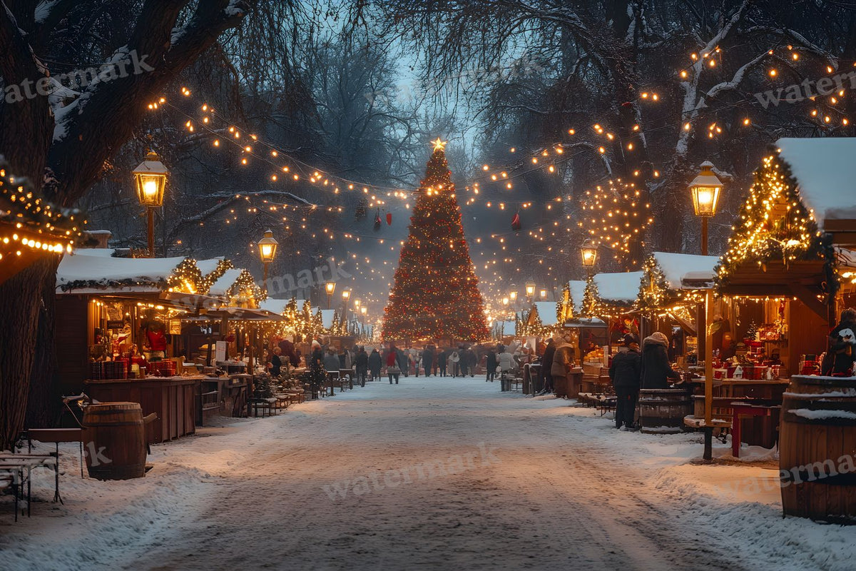 Classic Christmas Backdrop Images