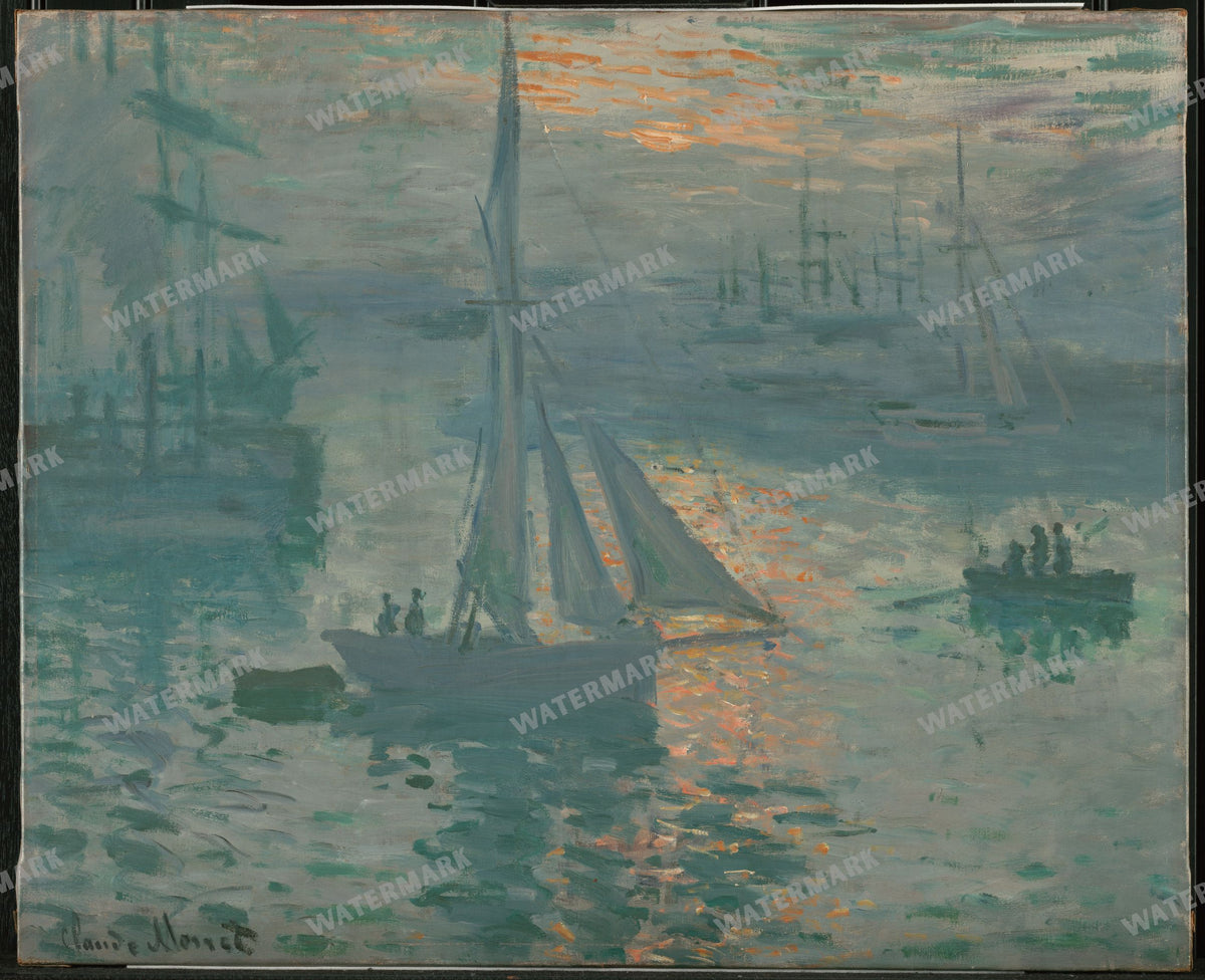 Claude Monet Vintage Paintings