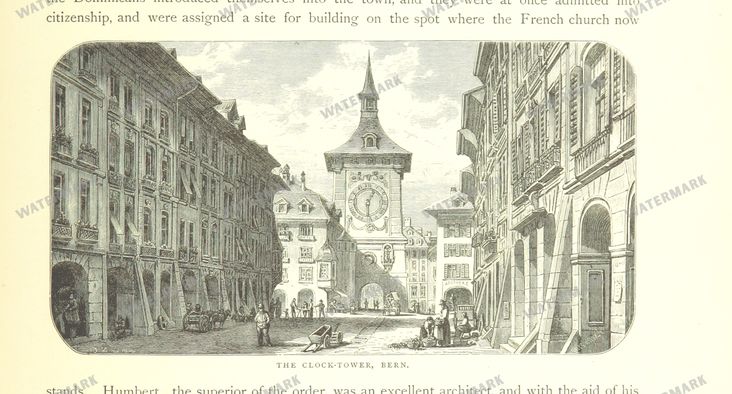 Clocks And Timepieces Vintage Prints