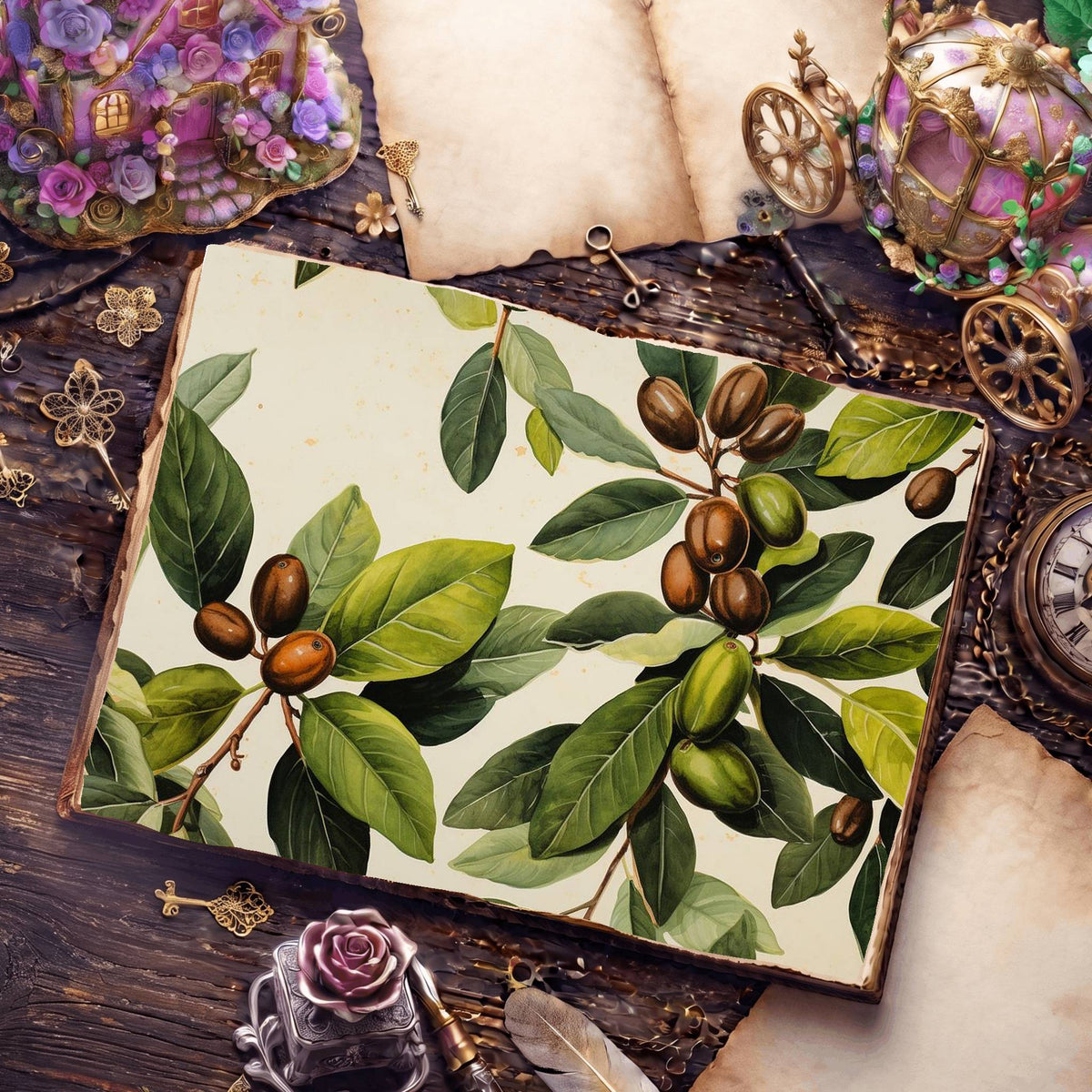 Coffee Shop Digital Papers