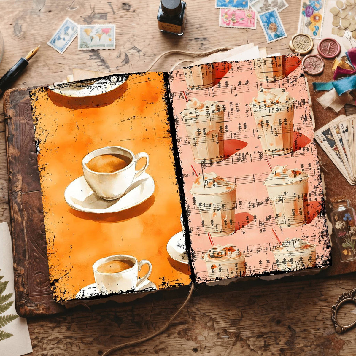Coffee Digital Papers