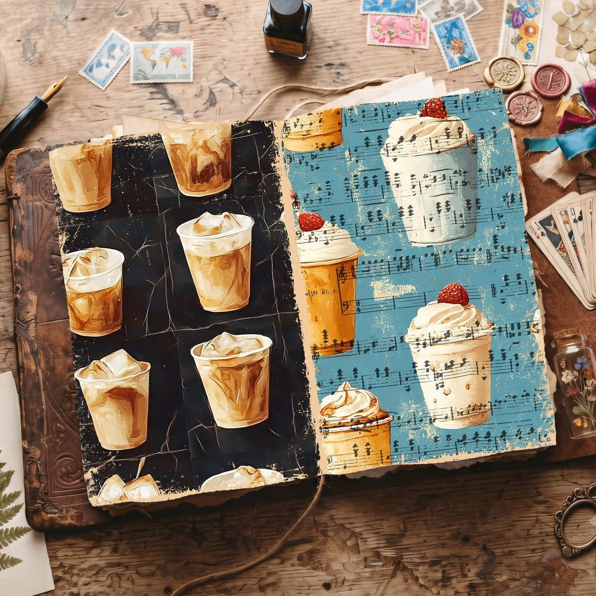 Coffee Digital Papers