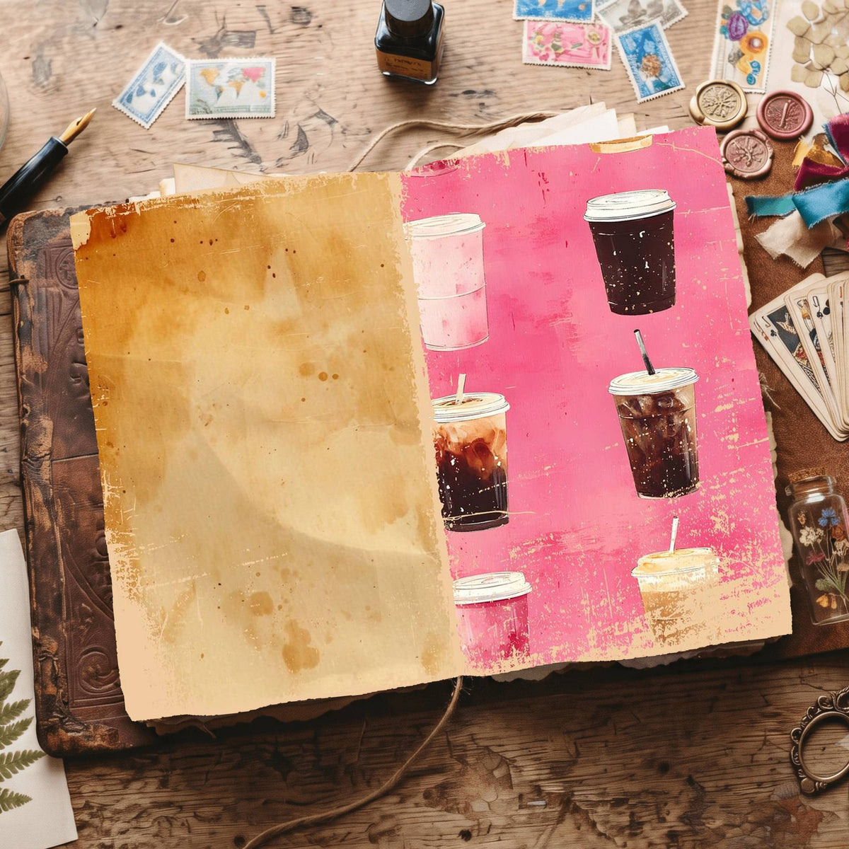 Coffee Digital Papers