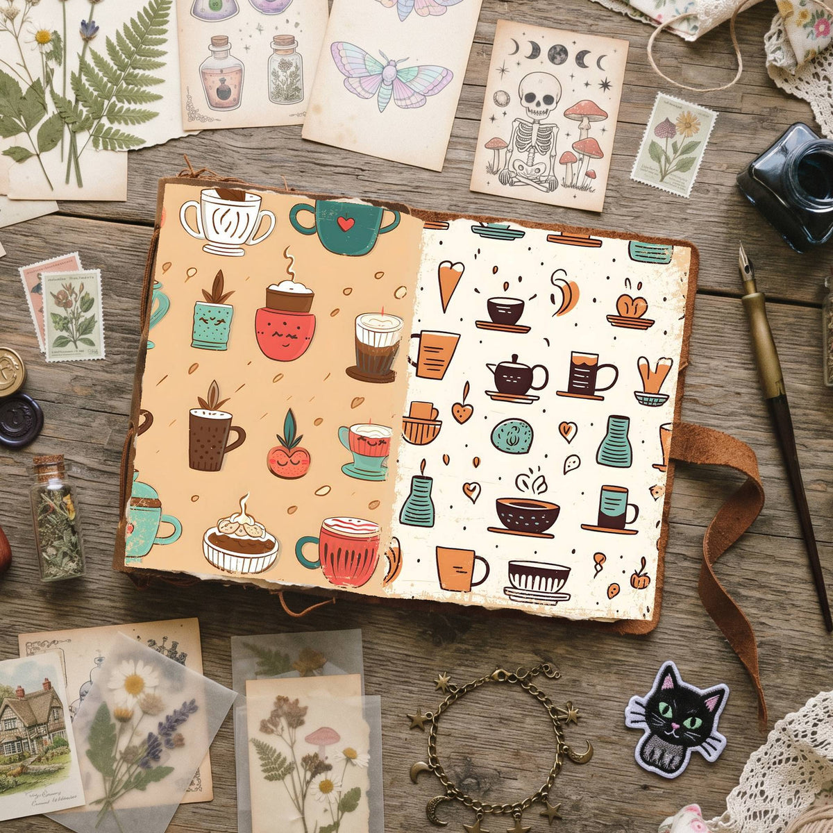 Coffee Digital Papers