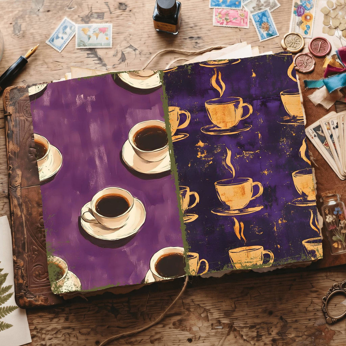 Coffee Digital Papers