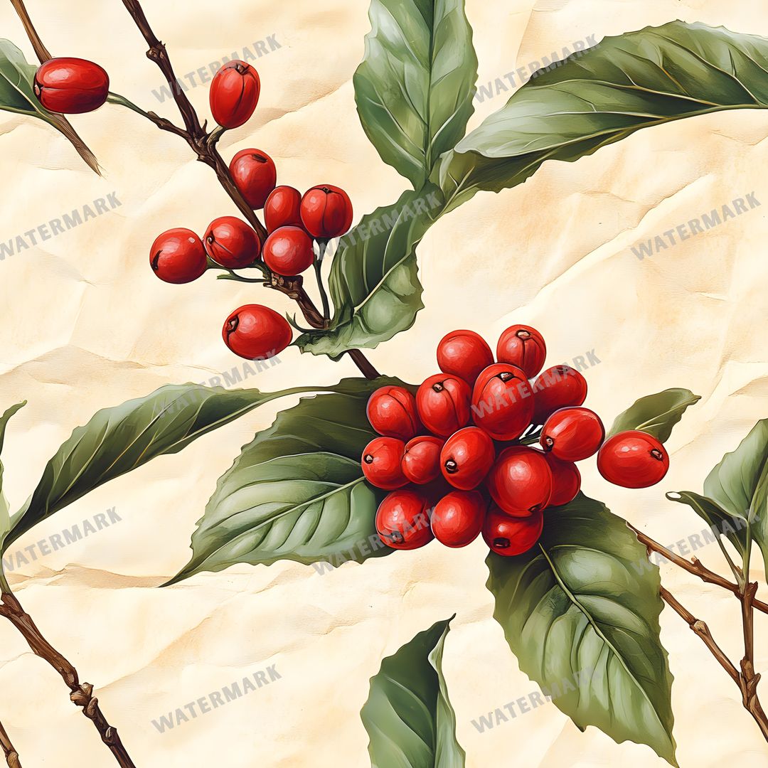 Coffee seamless pattern digital paper, repeating design 14