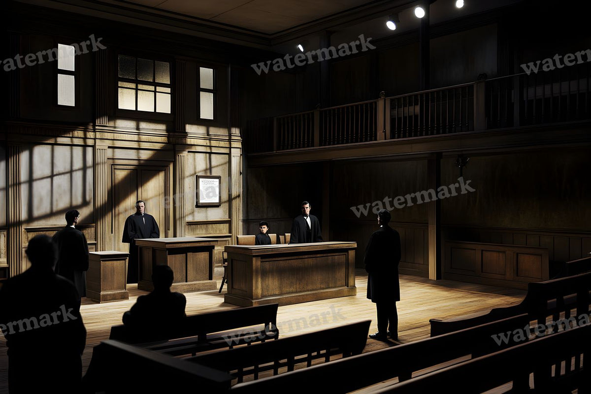 Dickens Cinematic Moment digital photo backdrop for photo editing, preview 13