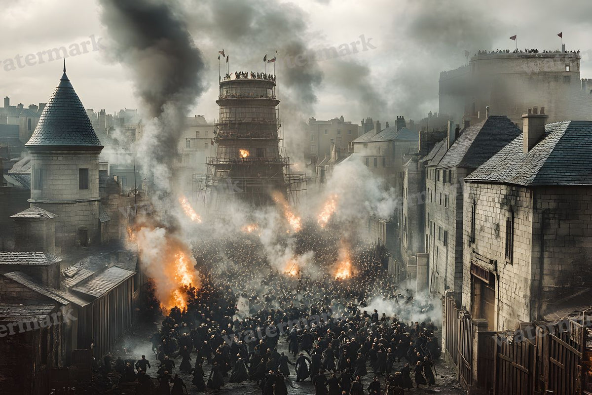 Dickens Cinematic Rendering Backdrop Images