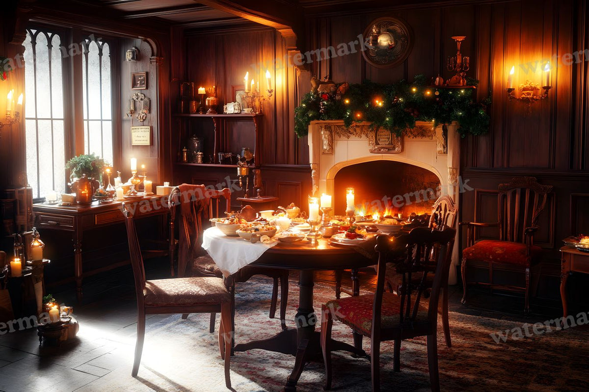 Dickens Tale Scene Backdrop Images