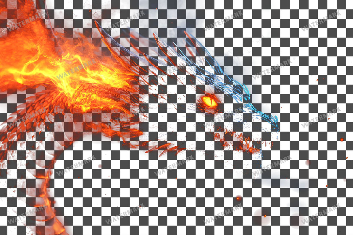 Dragon Head Transparent Overlay Pngs