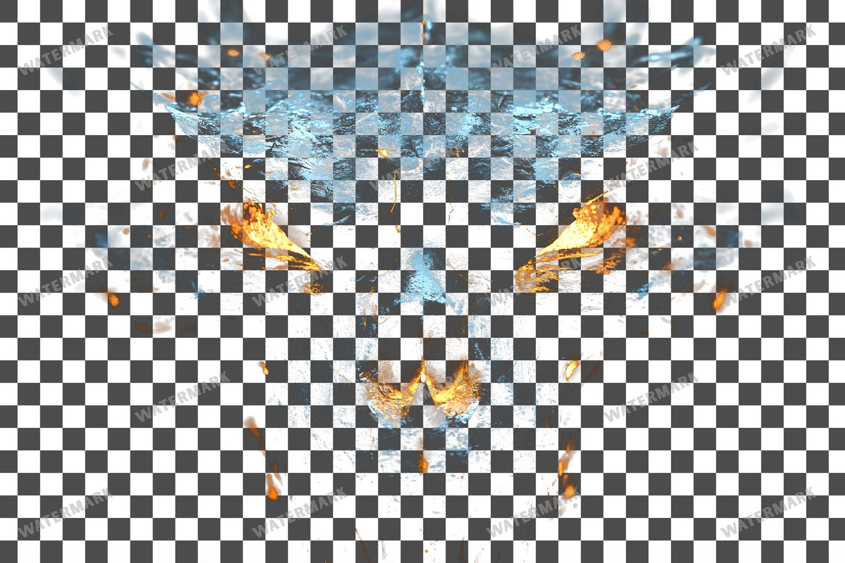 Dragon Skull Transparent Overlay Pngs