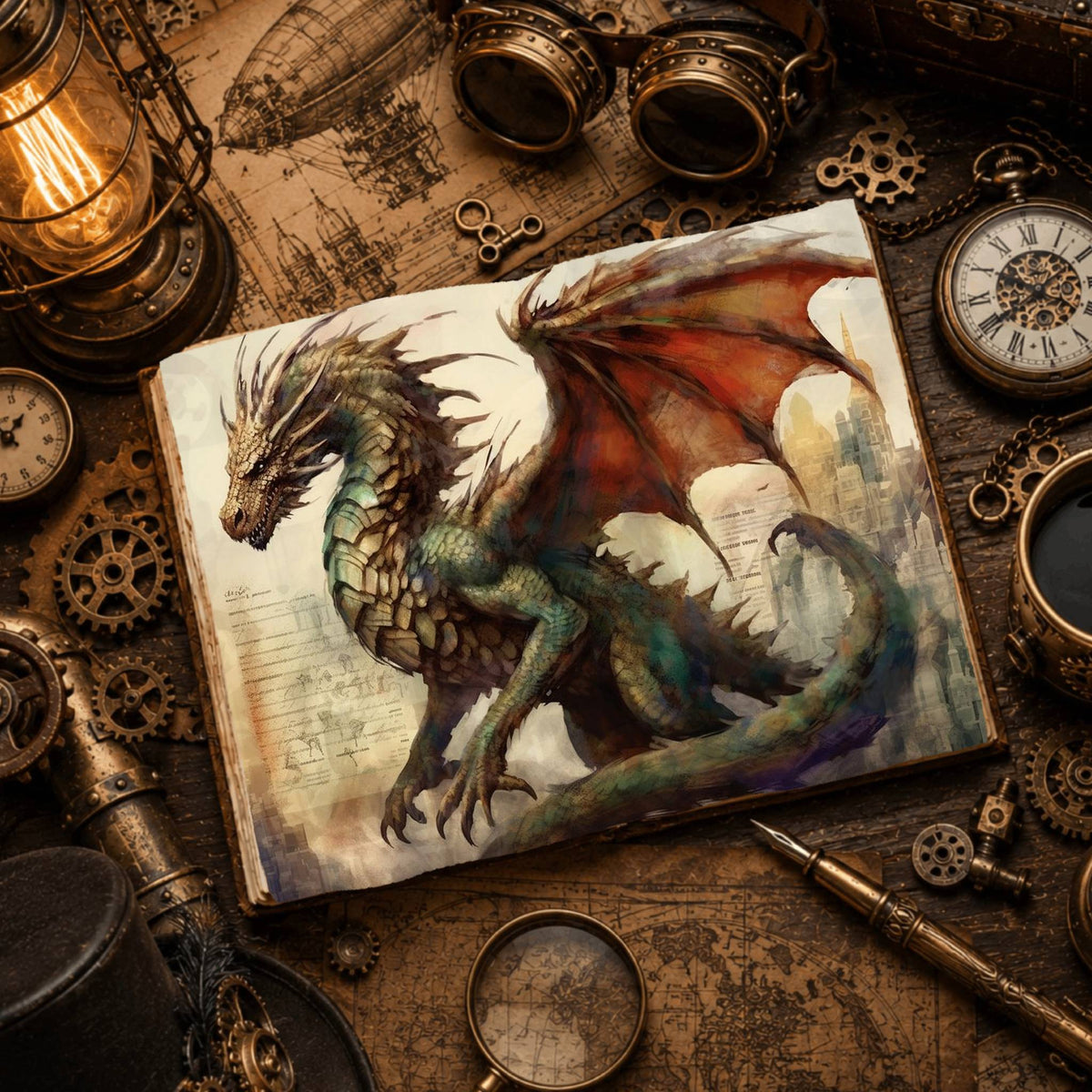 Dragons Digital Papers
