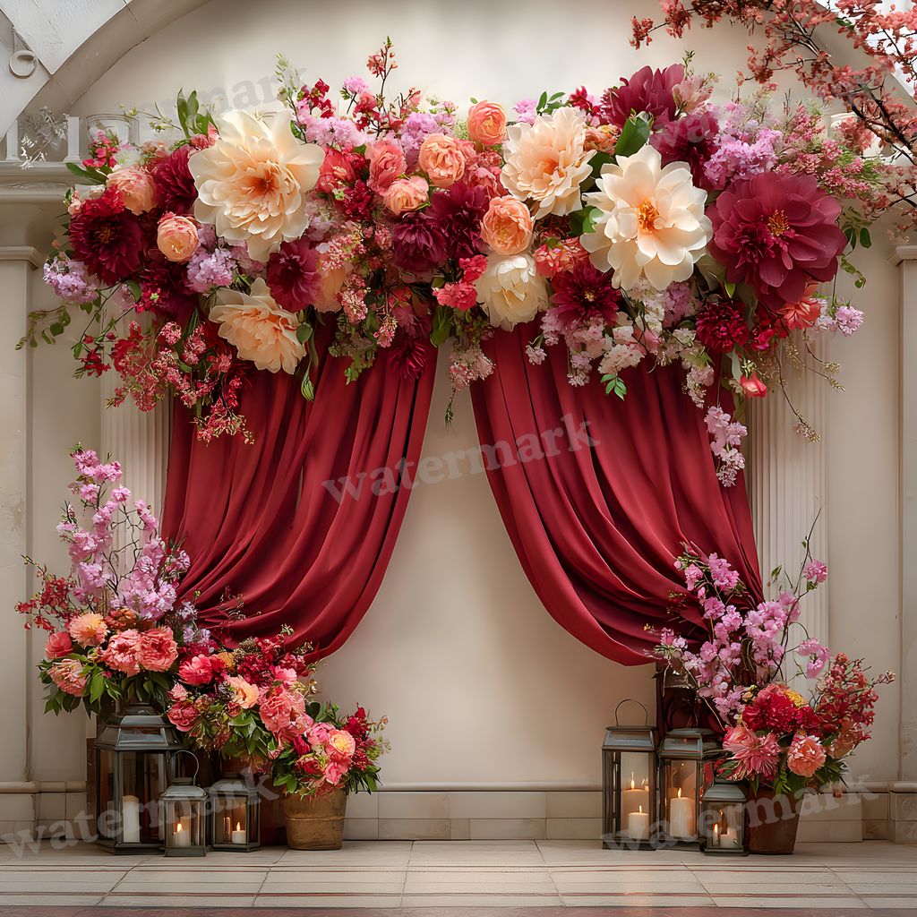 Elegant Wedding Backdrop Images