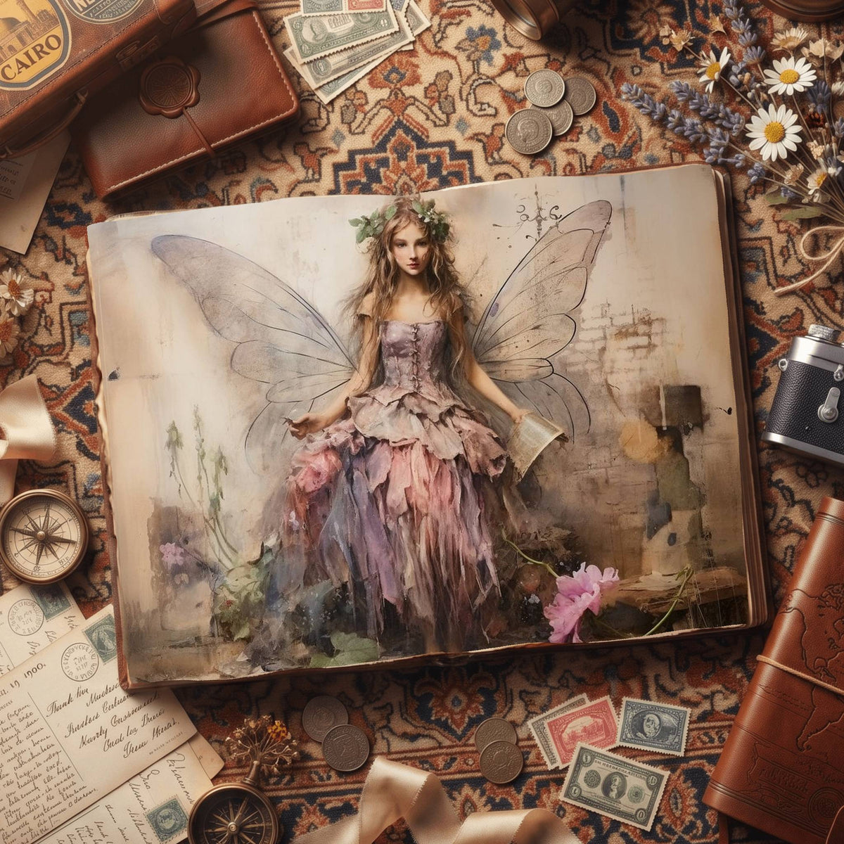 Fairies Digital Papers
