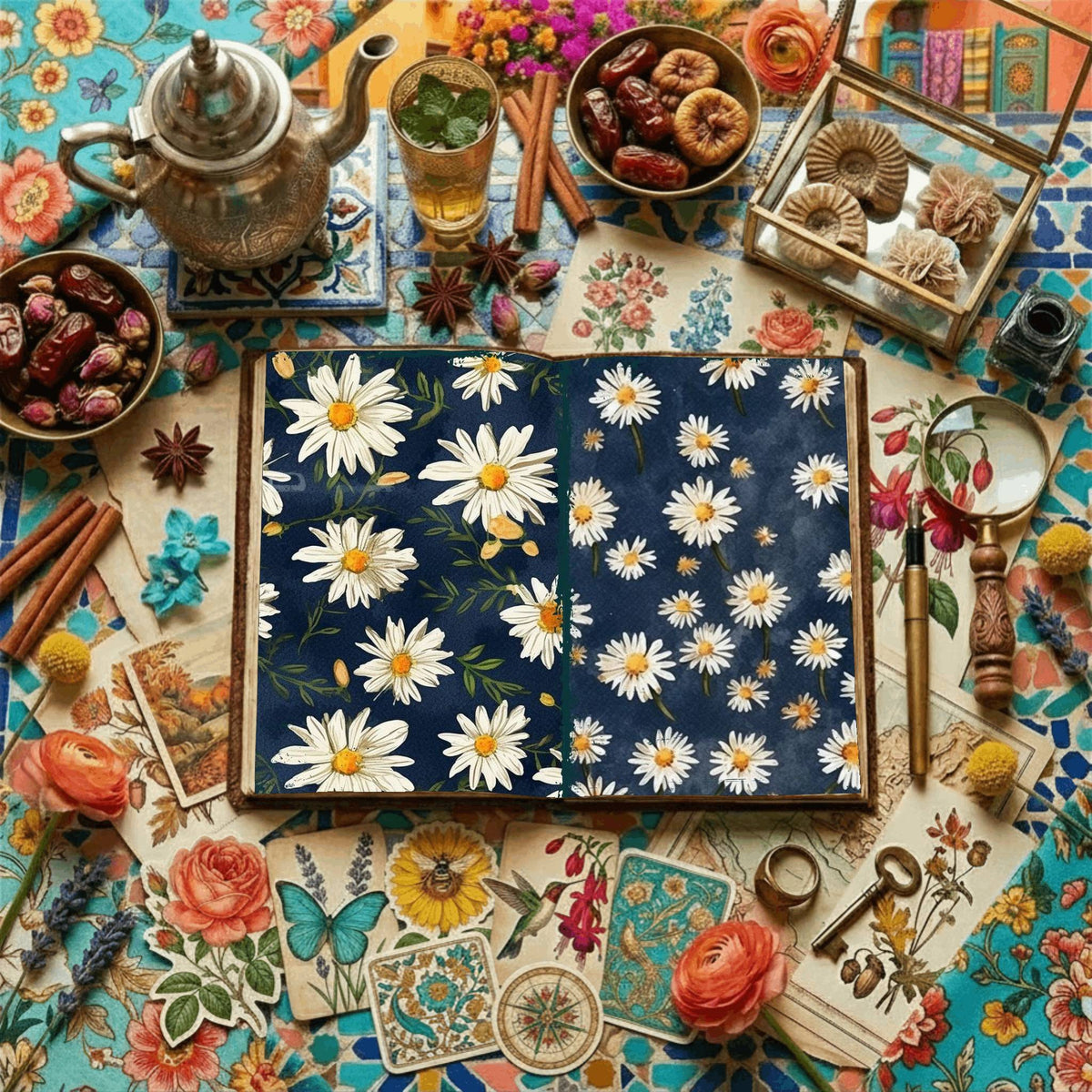 Floral Digital Papers