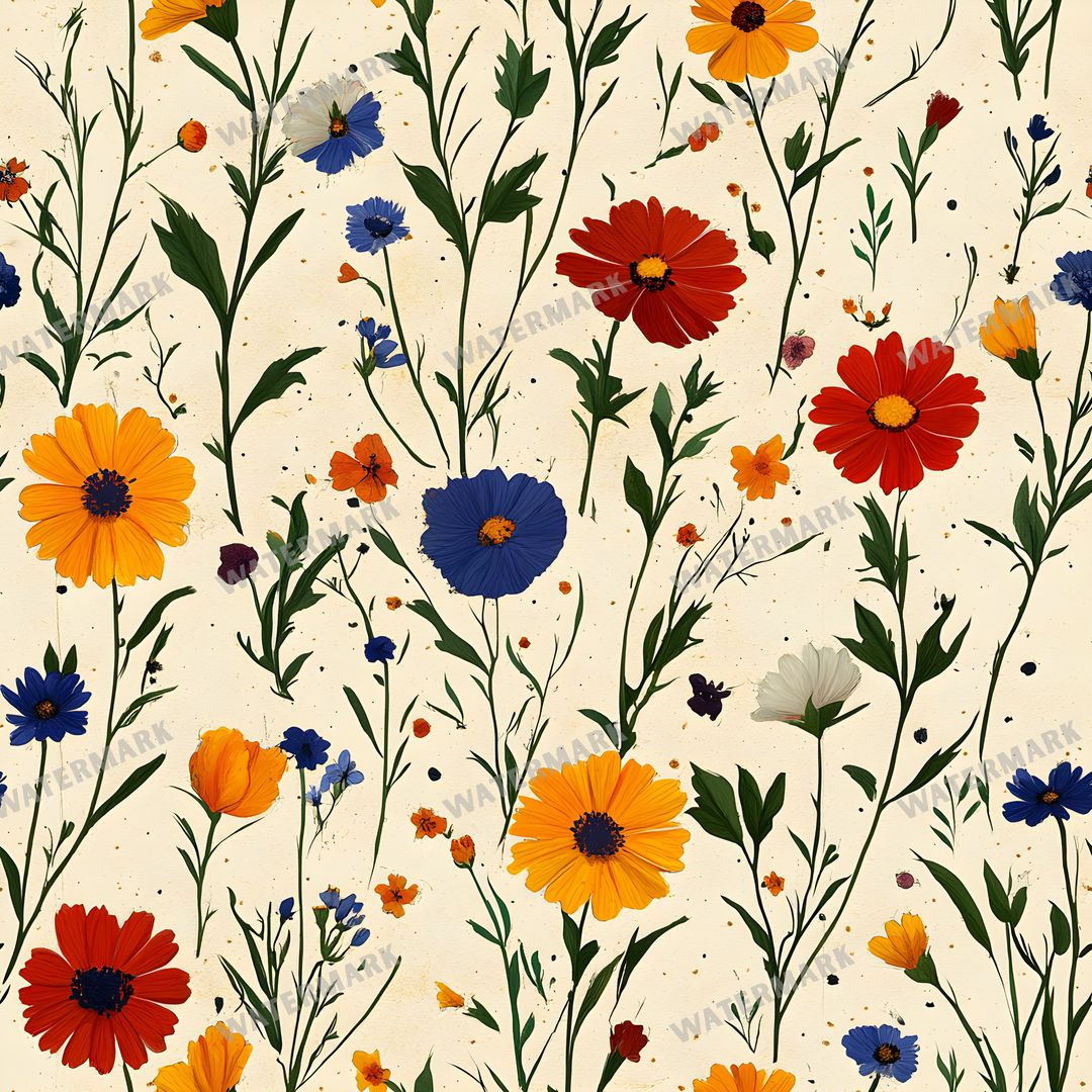 Floral Seamless Pattern