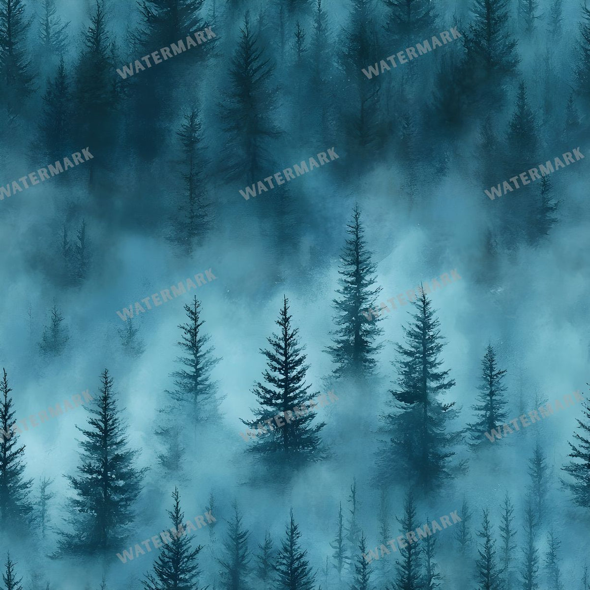 Forest Seamless Pattern