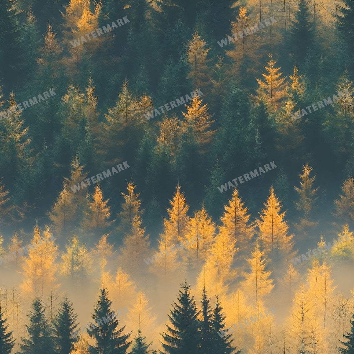 Forest Seamless Pattern