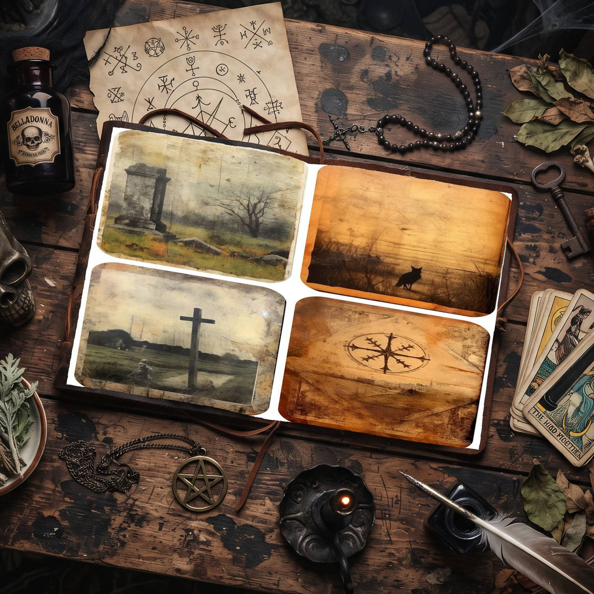 Gothic Digital Papers