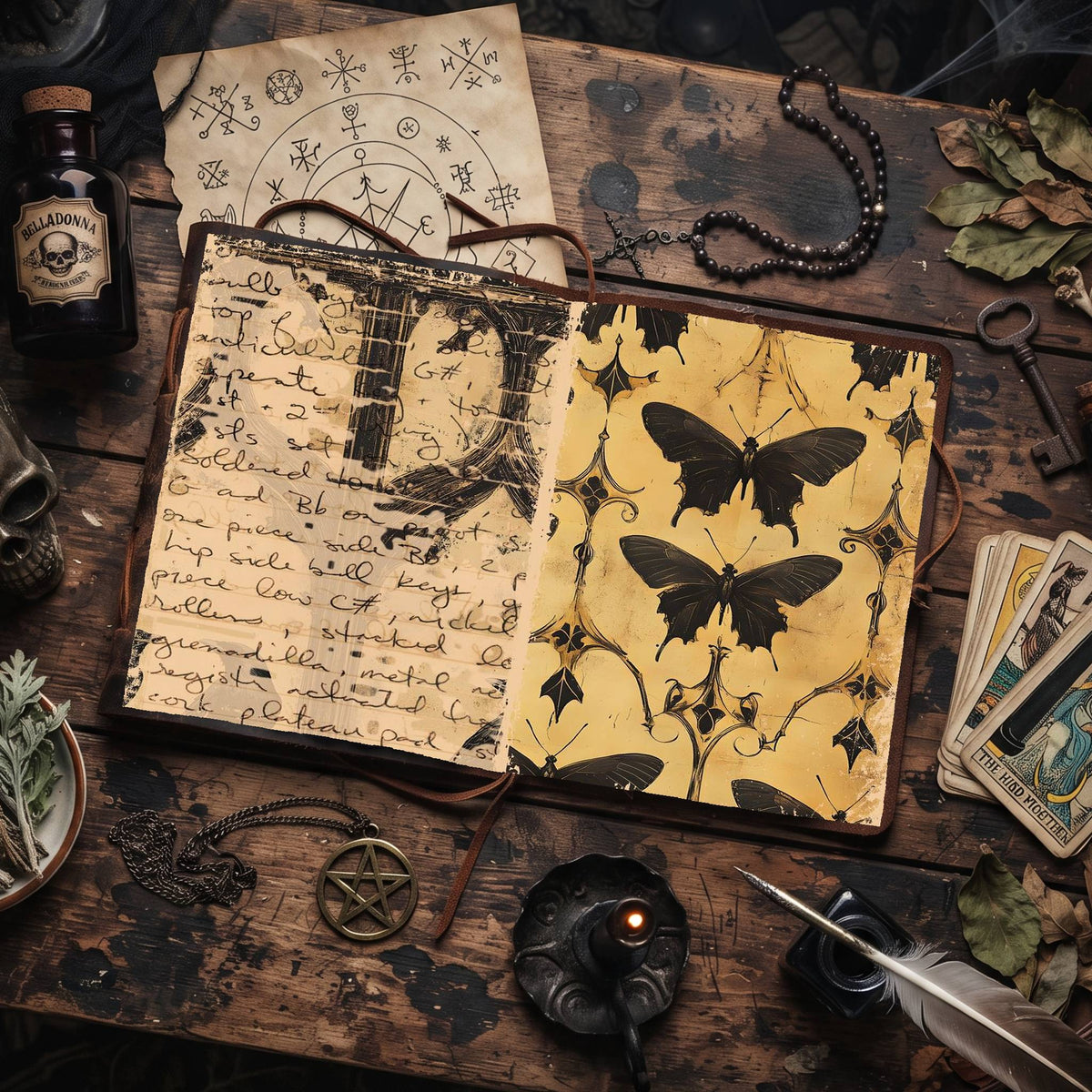 Gothic Digital Papers