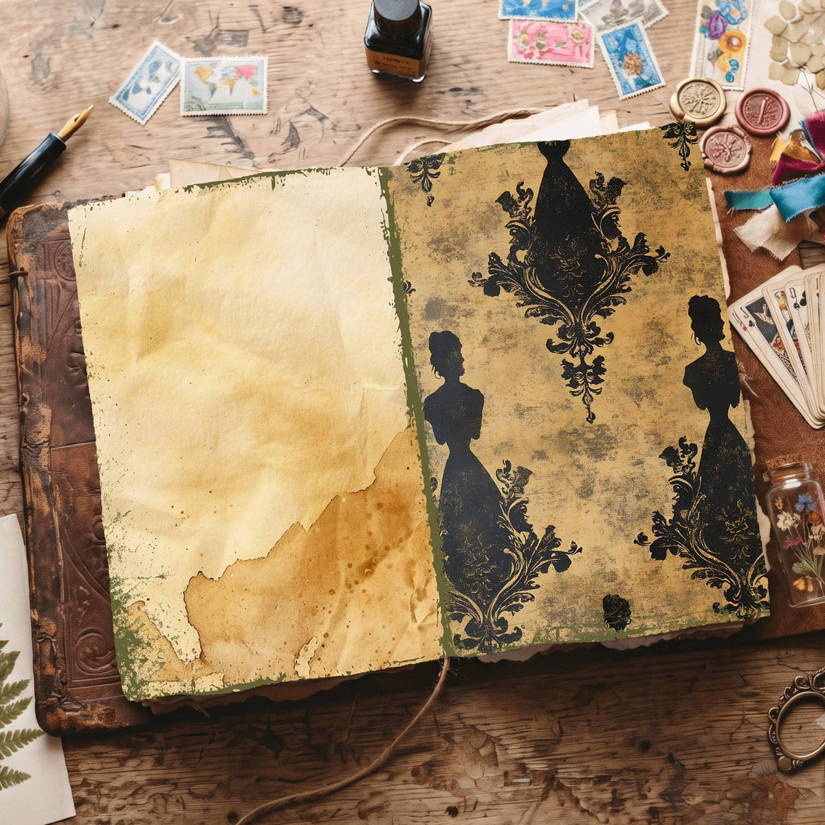 Gothic Digital Papers