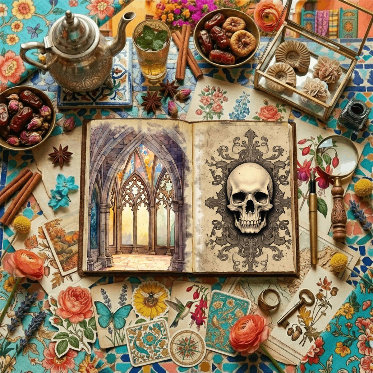 Gothic Digital Papers