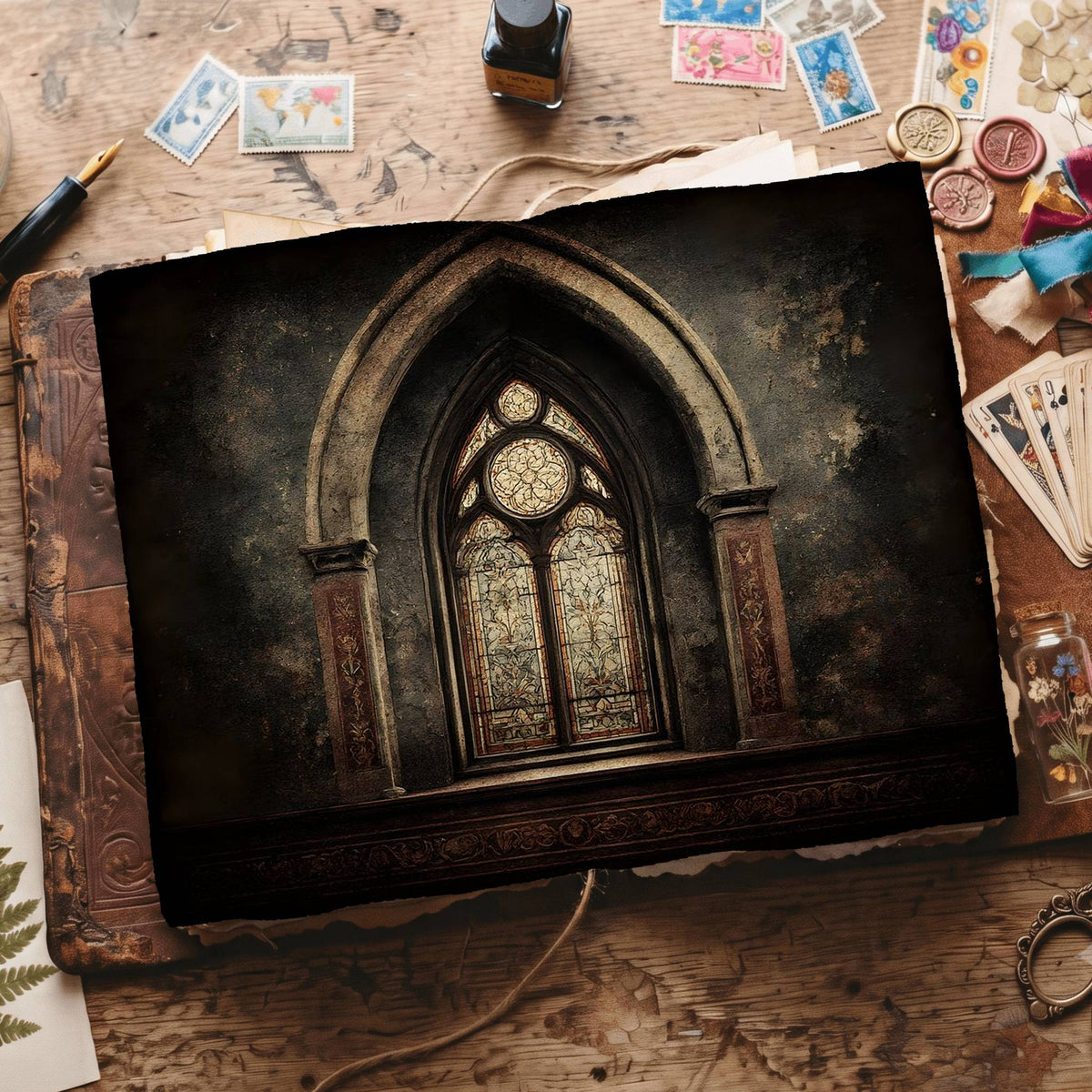 Gothic Digital Papers