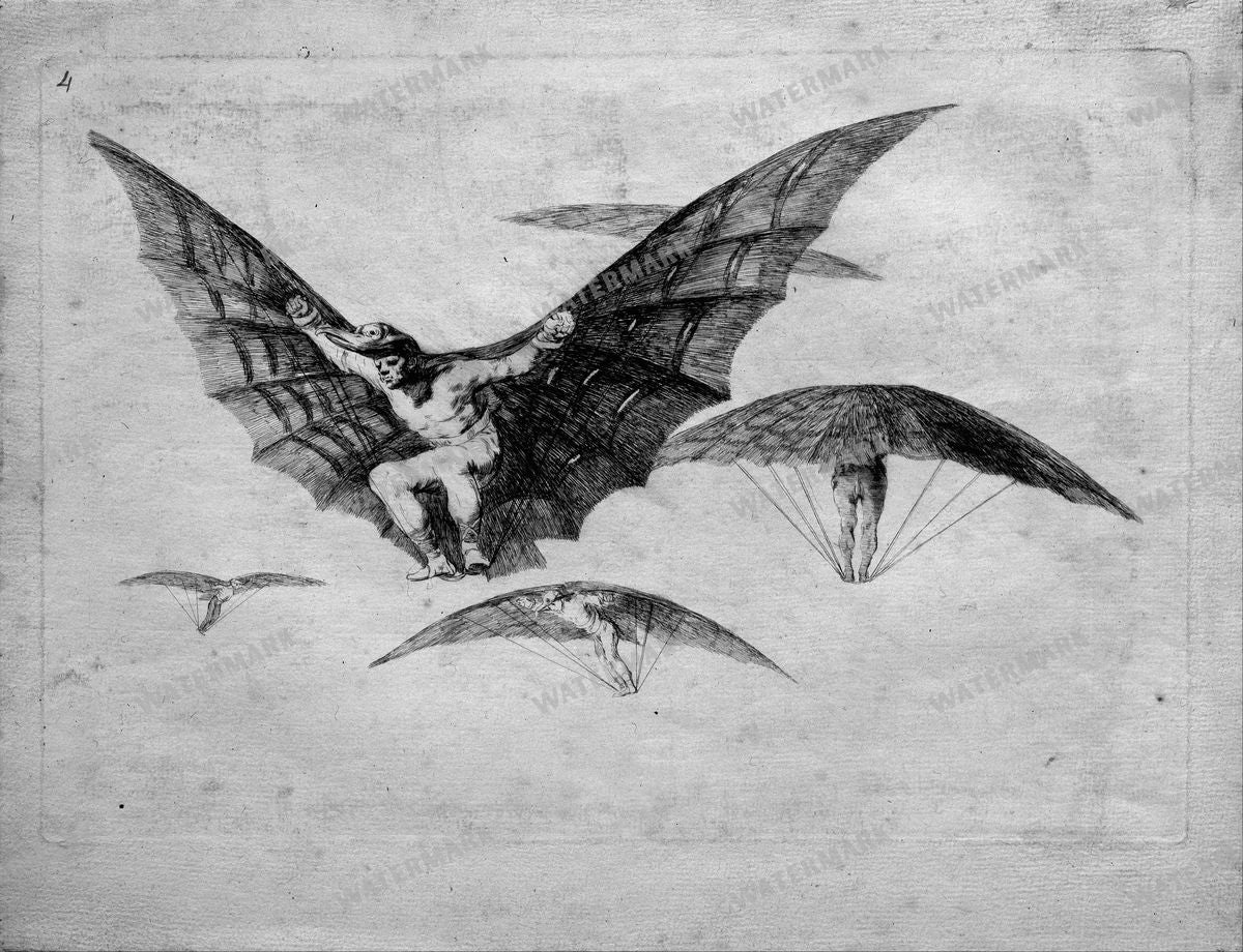 Goya Vintage Paintings