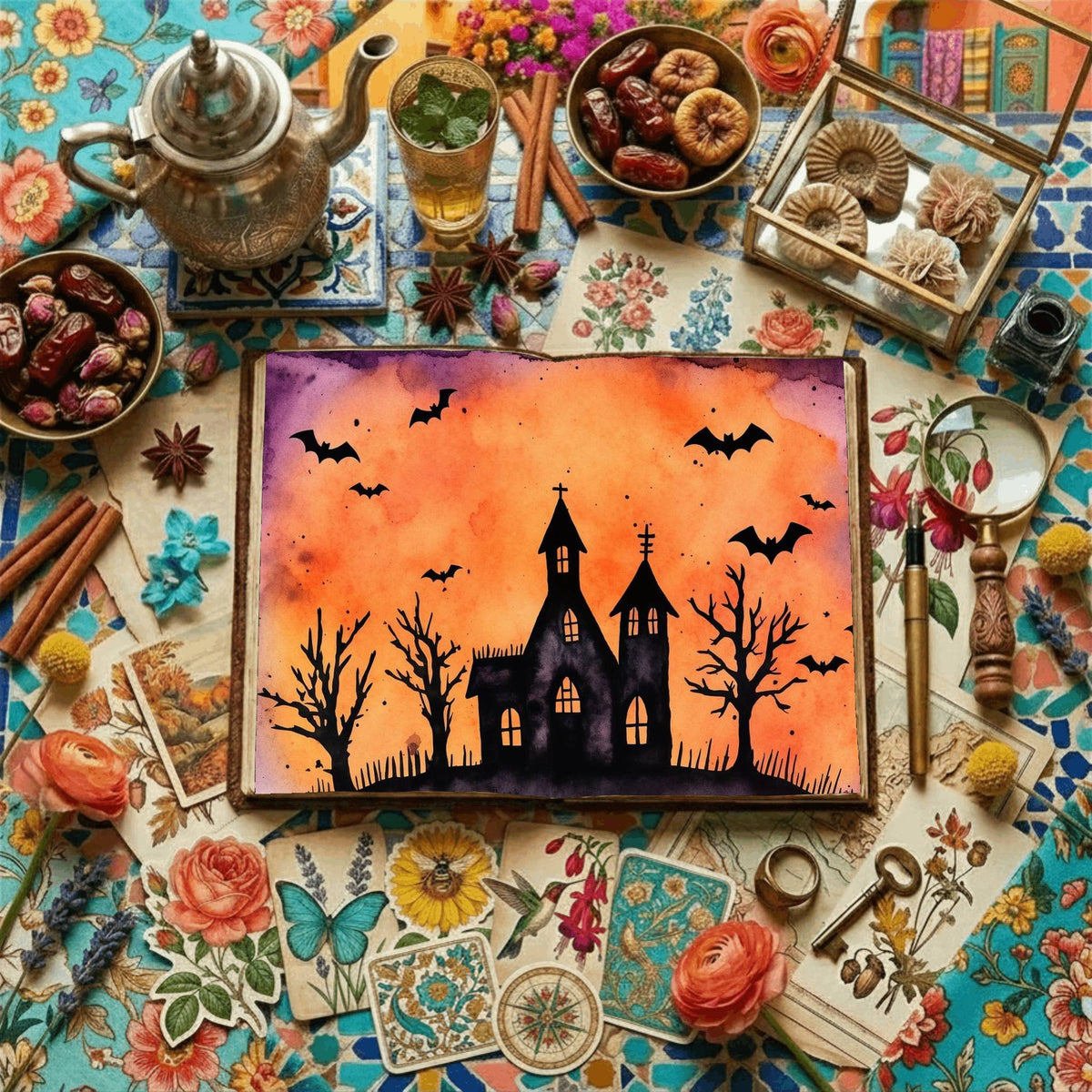Halloween Digital Papers