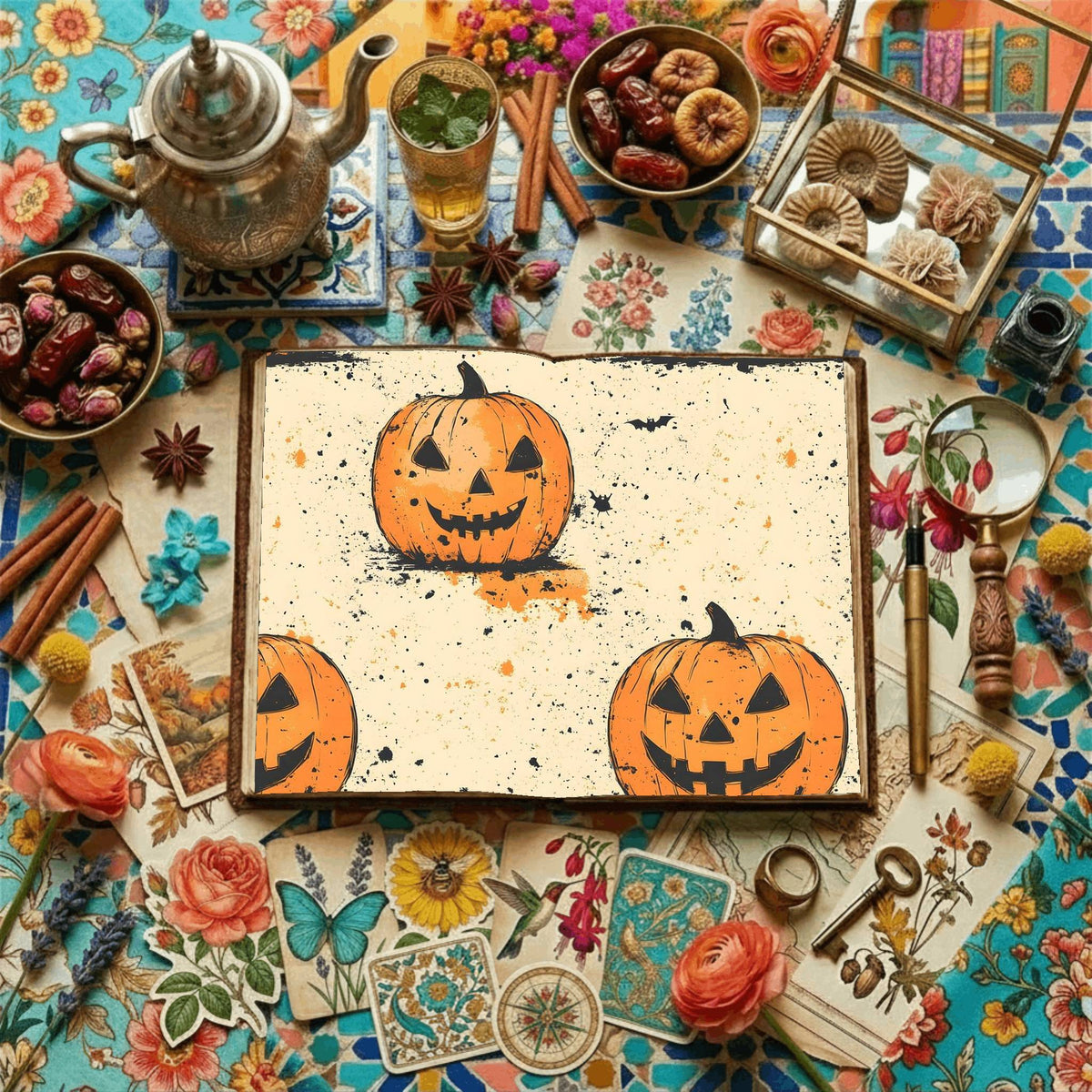 Halloween Digital Papers