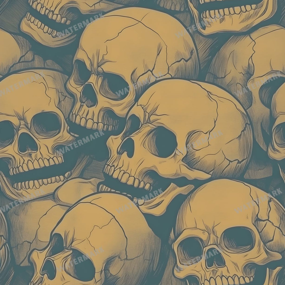 Halloween Seamless Pattern