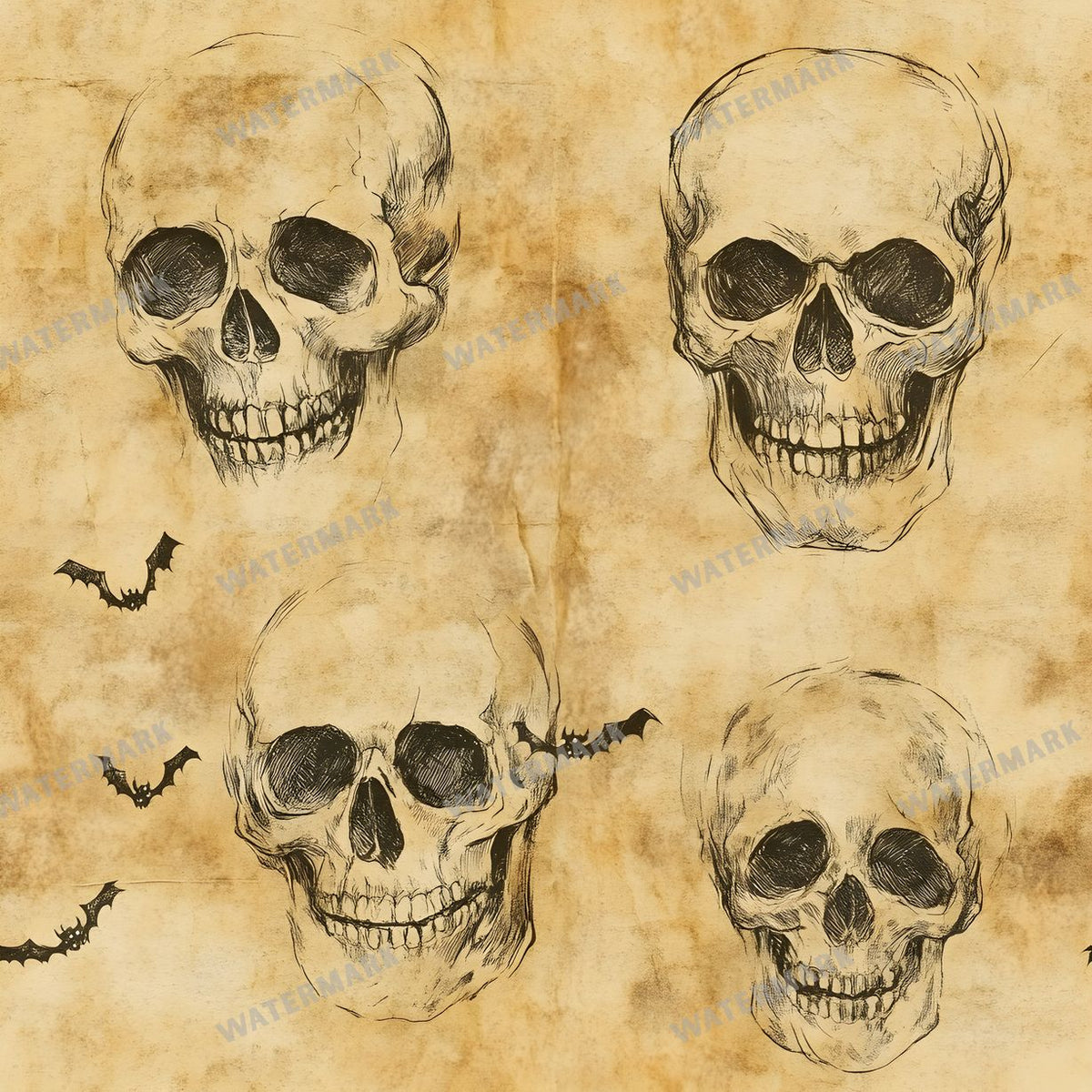 Halloween Seamless Pattern