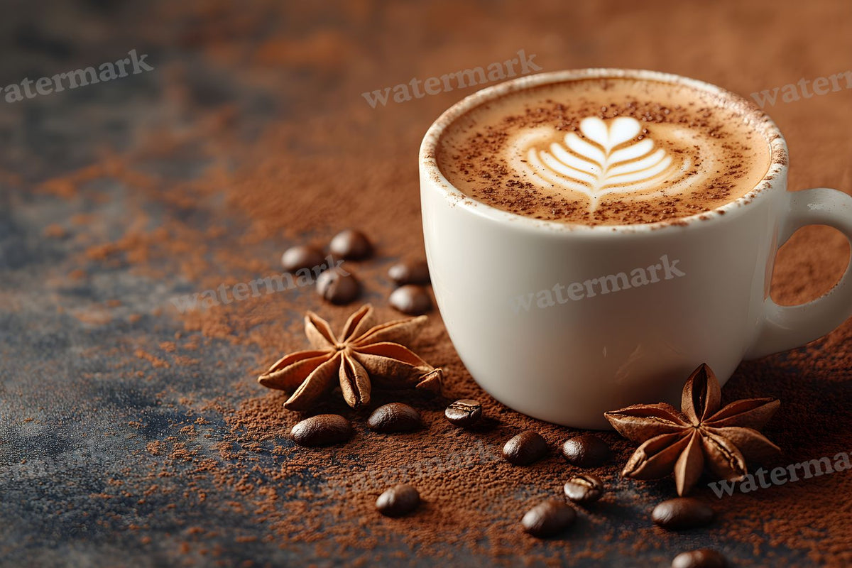 Magical Coffee digital photo backdrop for photo editing, preview 13