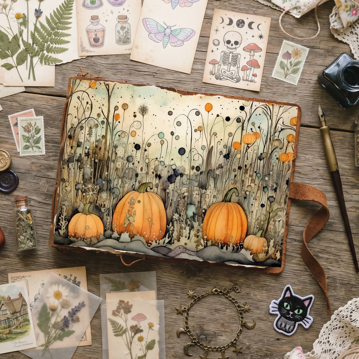 Mixed Halloween Digital Papers