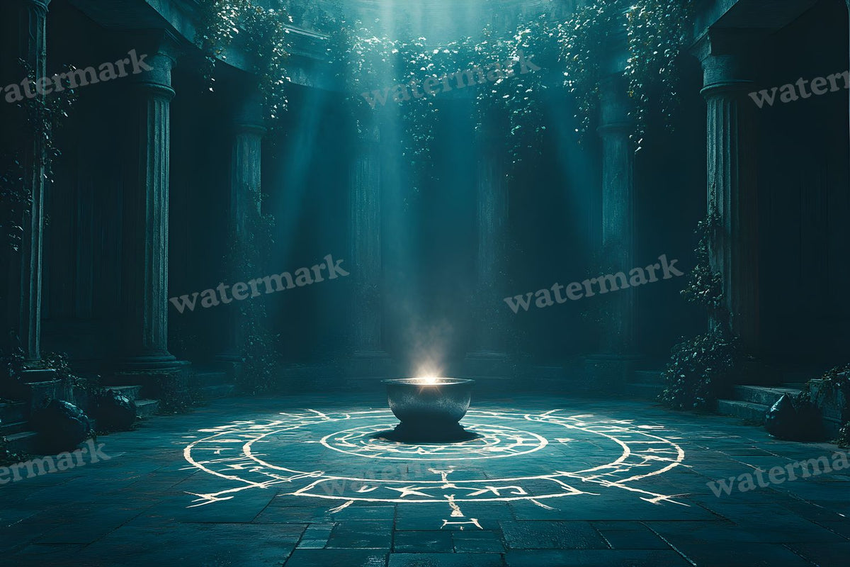 Moonlit Ritual Backdrop Images