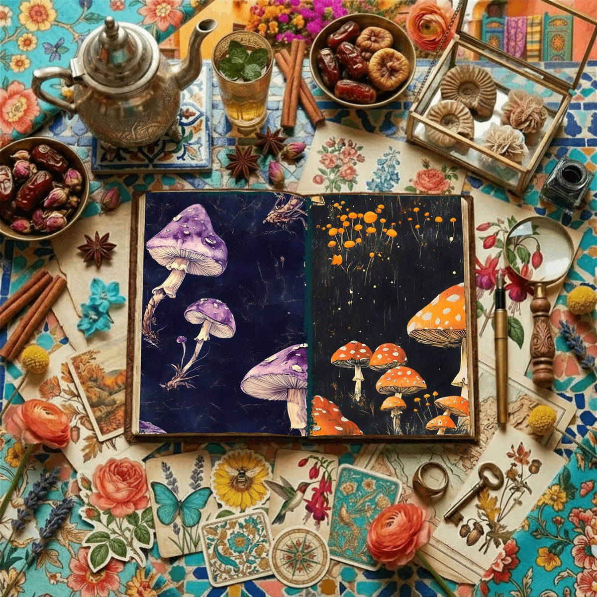 Mushroom Digital Papers