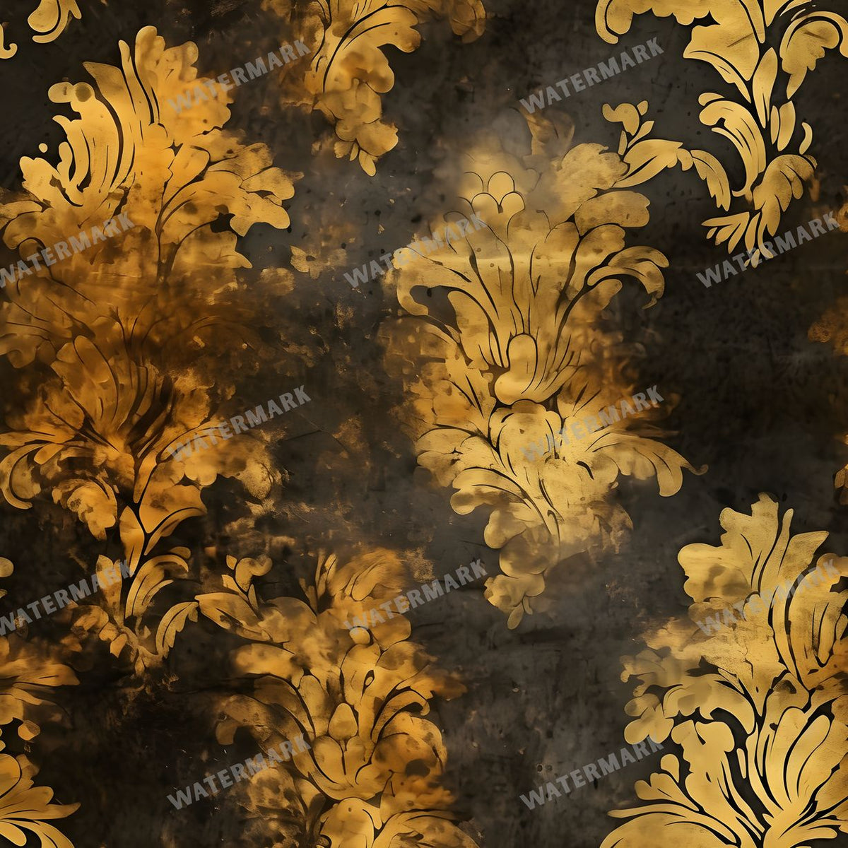Regal Damask seamless pattern digital paper, repeating design 14