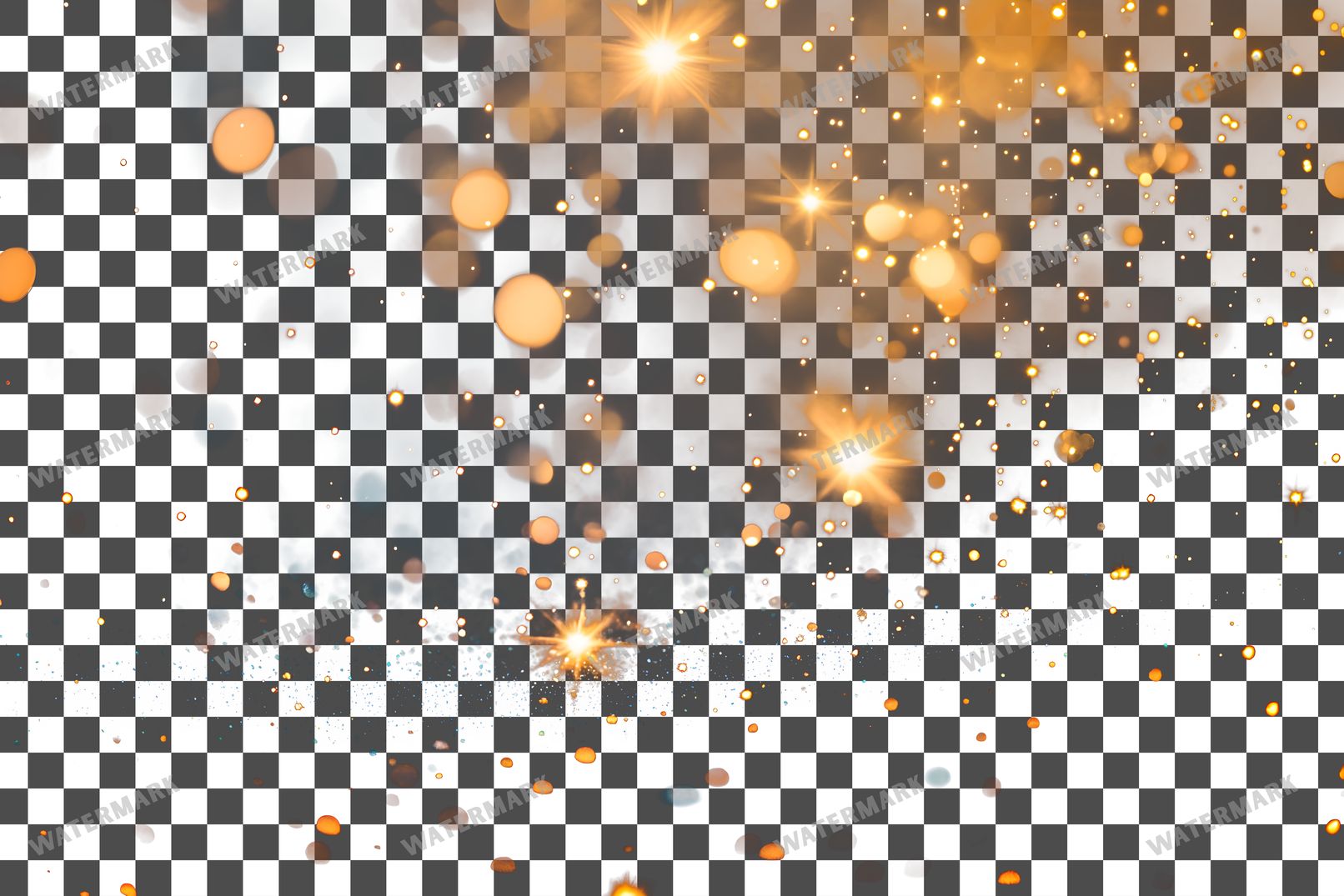 Starlight Tiny Sparkles Transparent Overlay Pngs
